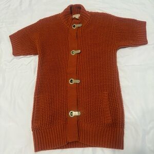 Michael Kors Burnt Orange Knit Sweater